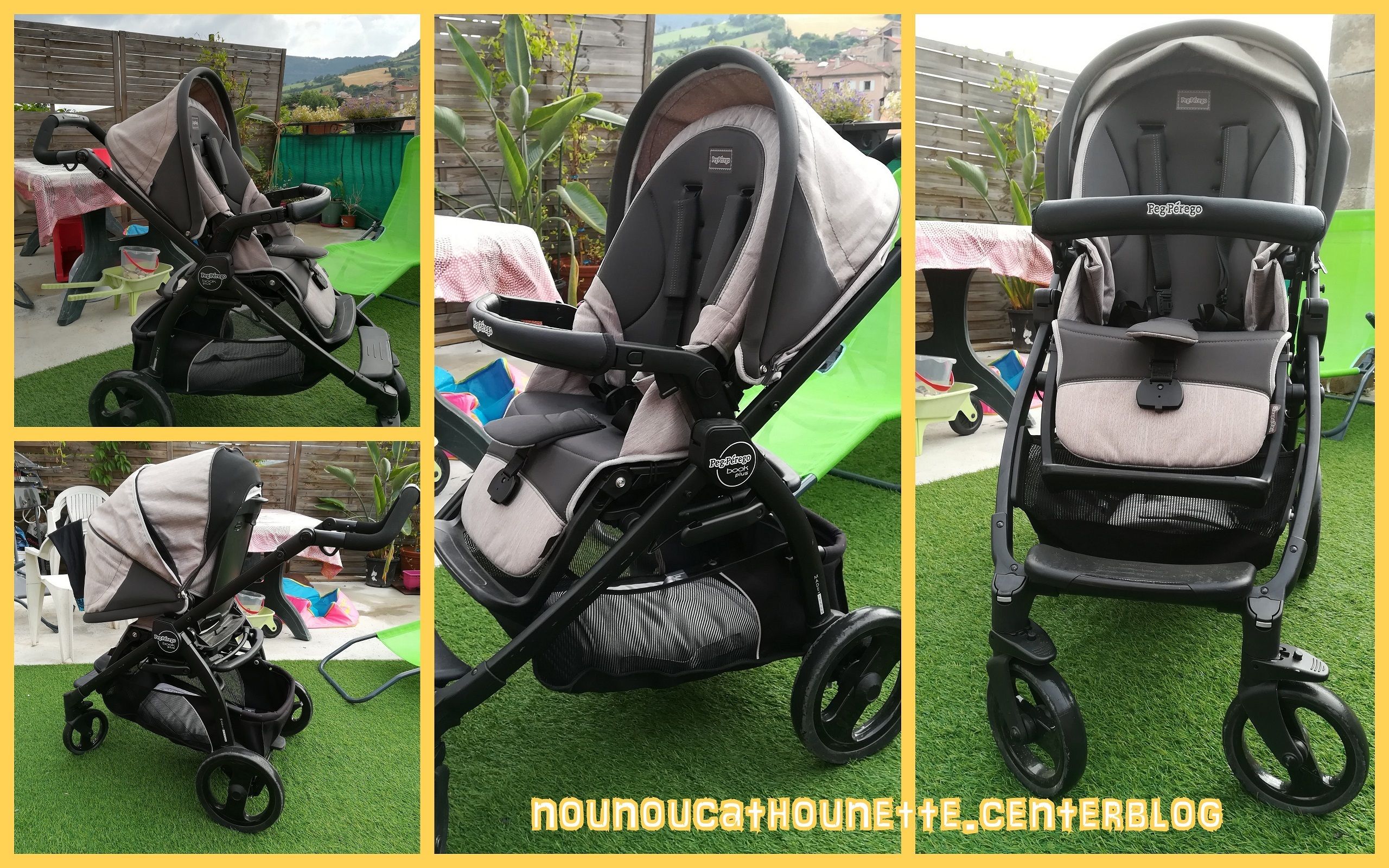 poussette triple peg perego pas cher